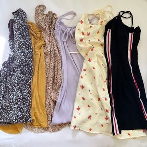 Urban Outfitters; Brandy Melville Ddresses
